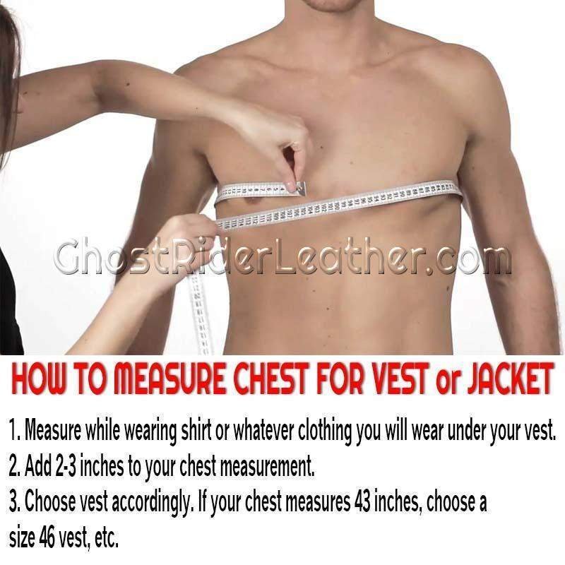 His and Hers Zipper Front Premium Leather Vests With Side Laces / SKU GRL-MV310-ZIP-11-LV8509-DL - Image 8