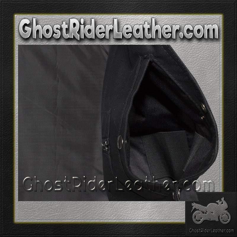 Denim Vest - Men's - Black - Snap Front - Up To 6X - Motorcycle Club - MV8020-BD-DL - Image 11