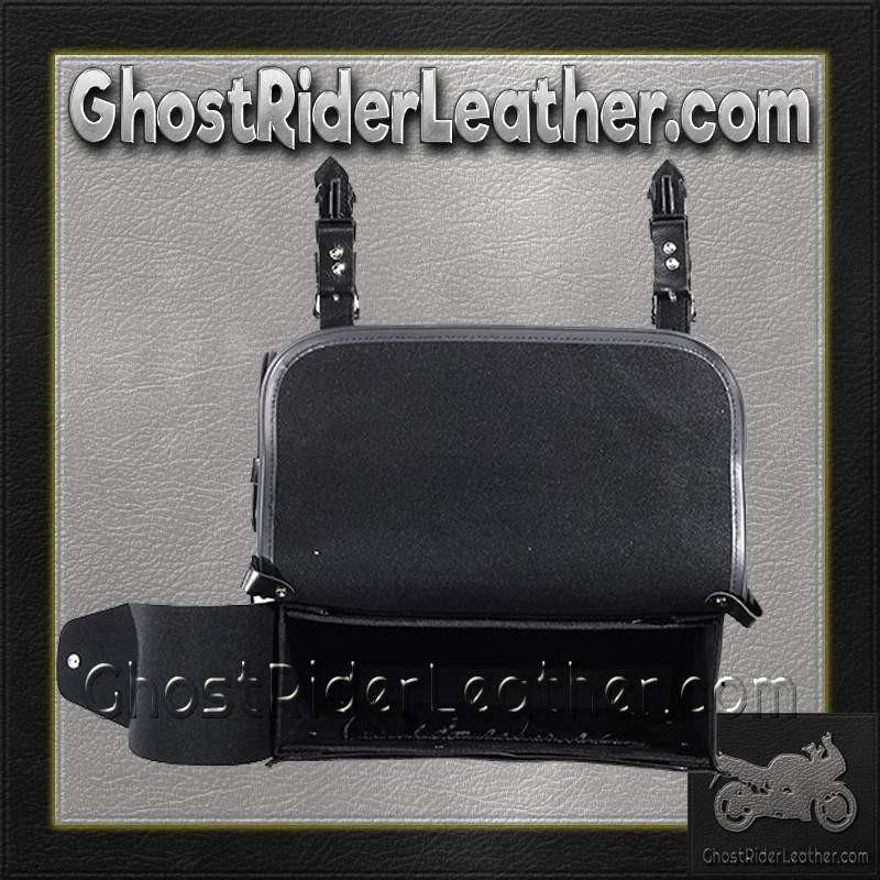 Saddlebags - PVC - Zip Off - Motorcycle Storage - SD4072-PV-DL - Image 8