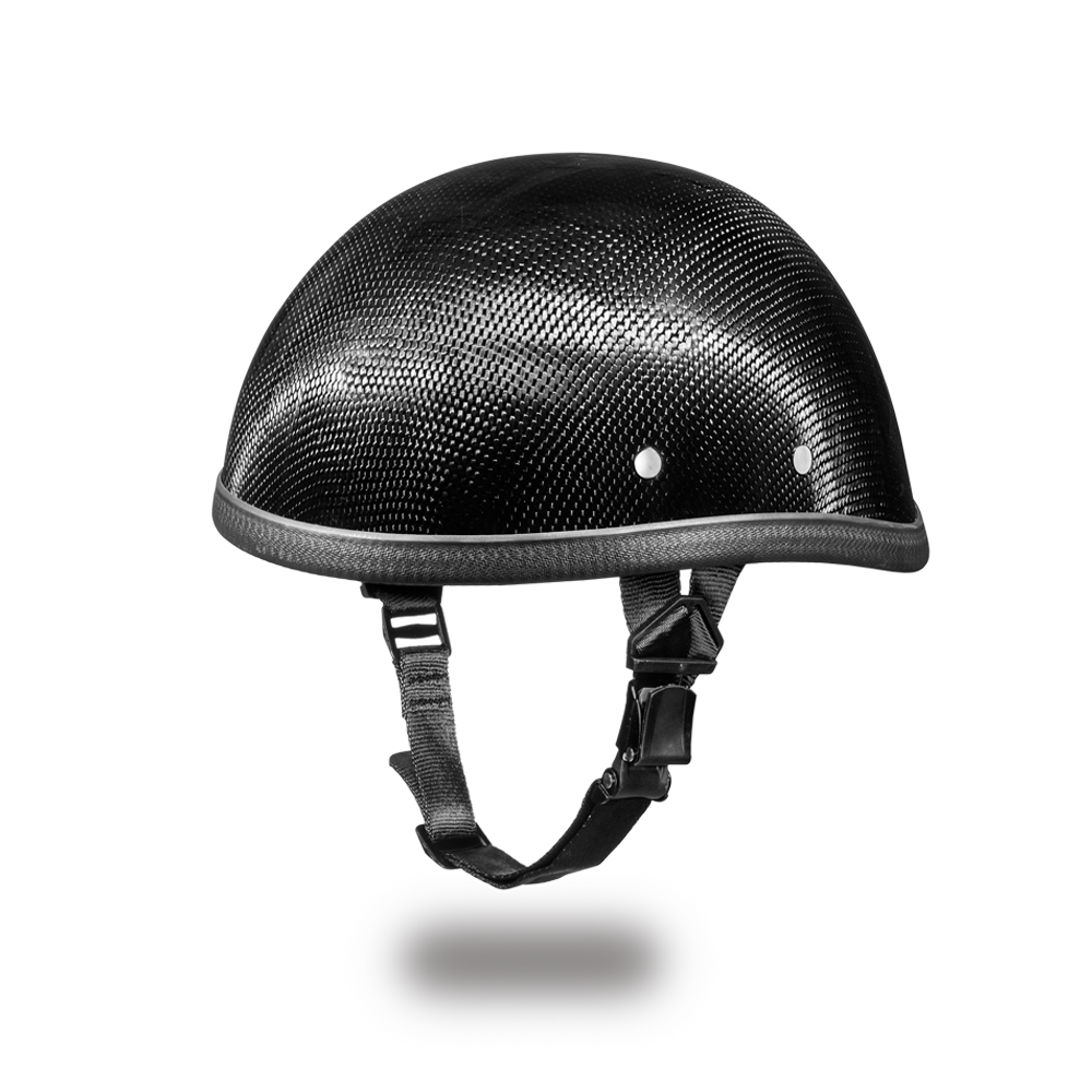 Novelty Motorcycle Helmet - Real Carbon Fiber - Eagle Shorty - 2002G-DH - Image 5