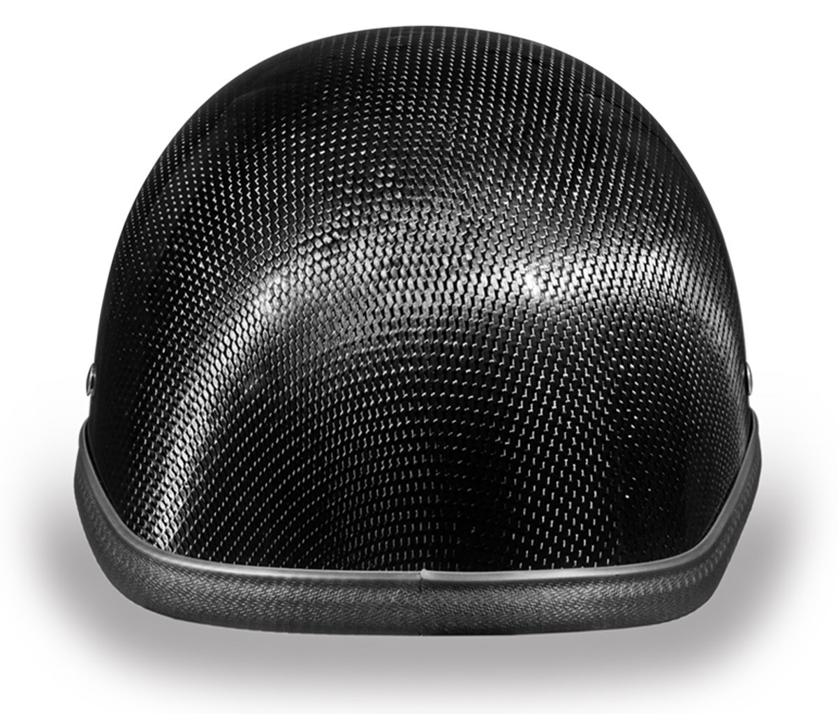 Novelty Motorcycle Helmet - Real Carbon Fiber - Jockey Polo - 2003G-DH - Image 2