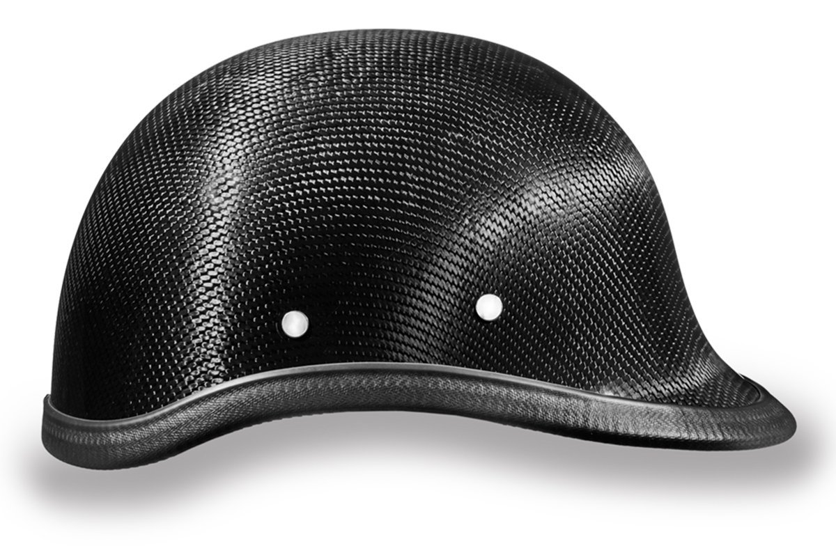 Novelty Motorcycle Helmet - Real Carbon Fiber - Jockey Polo - 2003G-DH - Image 7