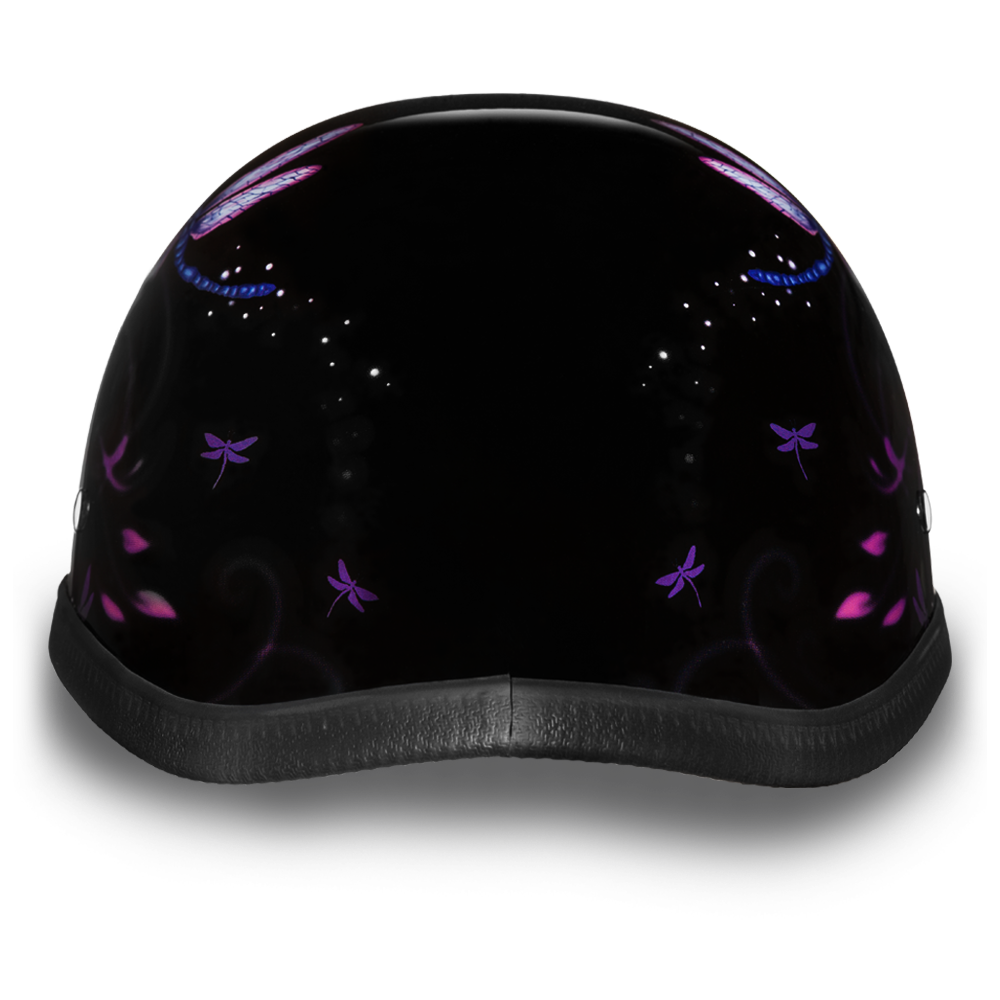 Novelty Motorcycle Helmet - Dragonfly - Eagle Shorty - 6002DF-DH - Image 7