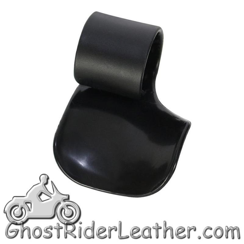 Black Plastic Motorcycle Handlebar Wrist Rests - You Get Two - GRL-AC150-DL - Image 2