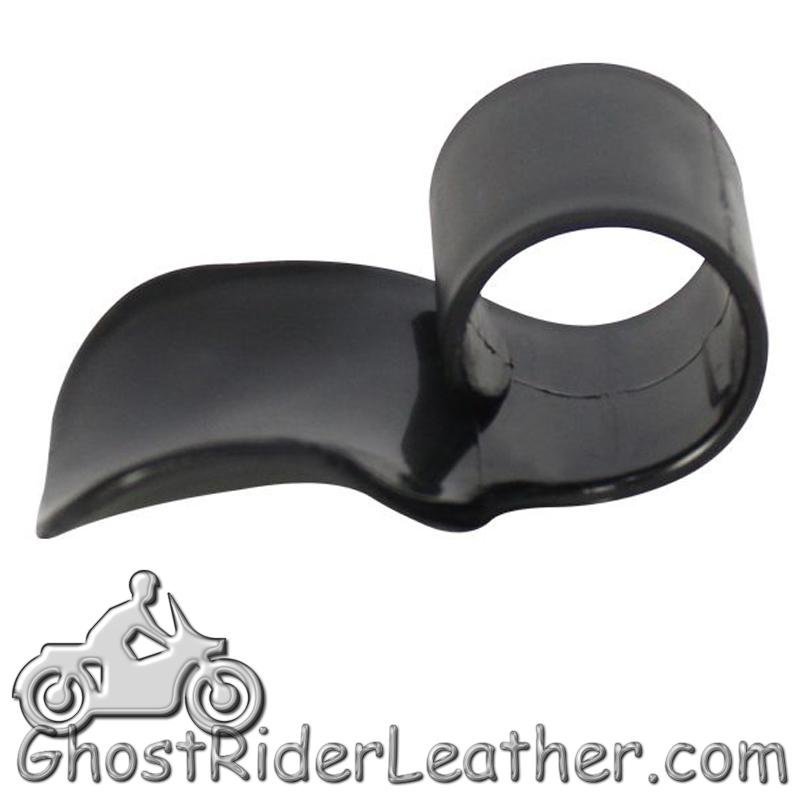 Black Plastic Motorcycle Handlebar Wrist Rests - You Get Two - GRL-AC150-DL - Image 3