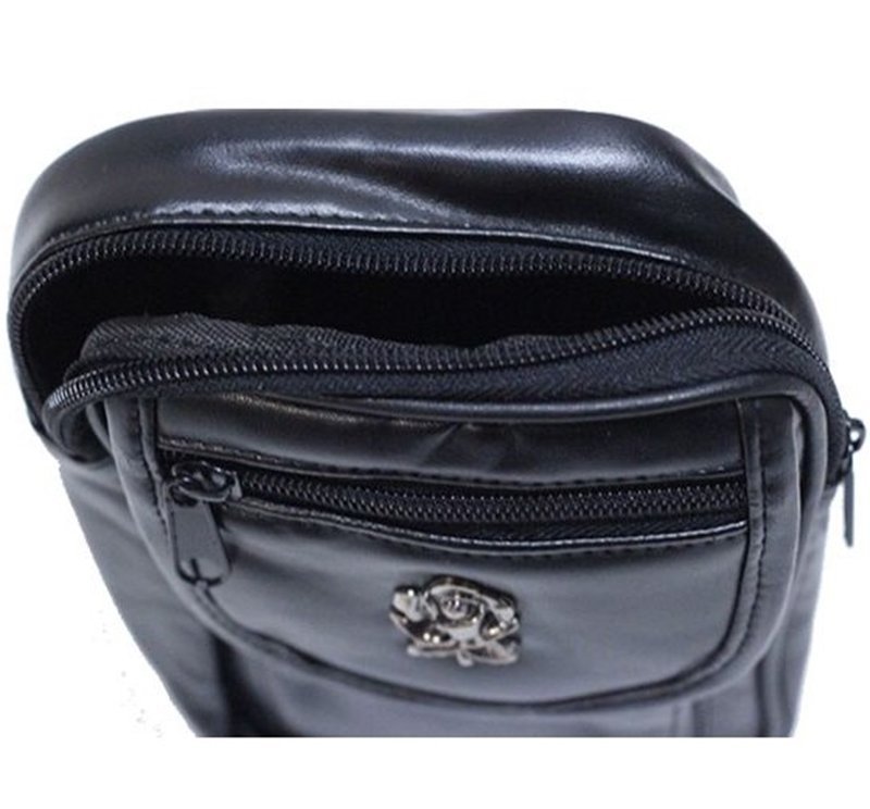 Belt Bag - PVC Purse - Flower Design - Small Handbag - BAG15-DL - Image 3