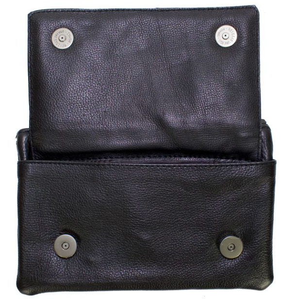 Leather Belt Bag - Lime Green - Sugar Skull Roses - Handbag - BAG35-EBL14-LIME-DL - Image 2