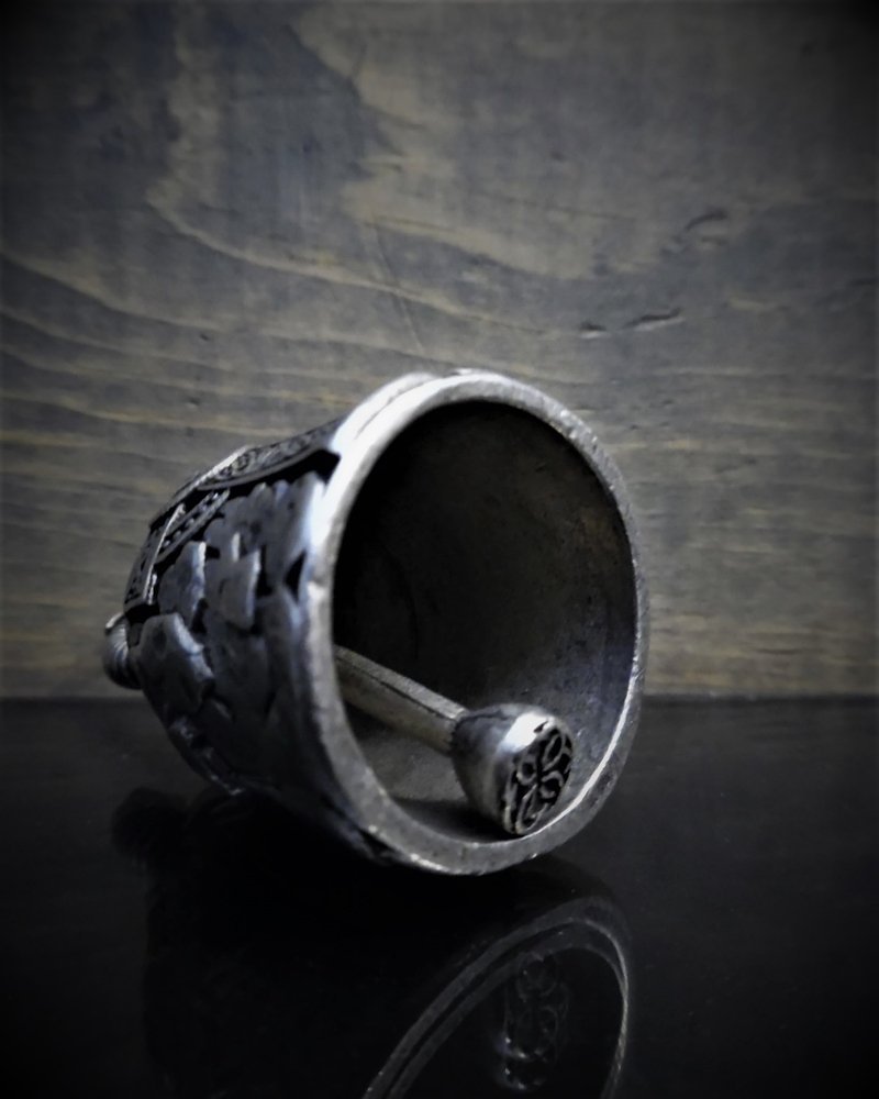 Celtic Cross - Pewter - Motorcycle Spirit Bell - Made In USA - SKU BB31-DS - Image 3