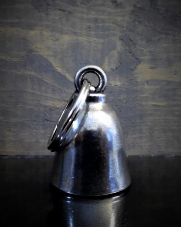 Sheriff Star - Pewter - Motorcycle Spirit Bell - Made In USA - SKU BB58-DS - Image 2