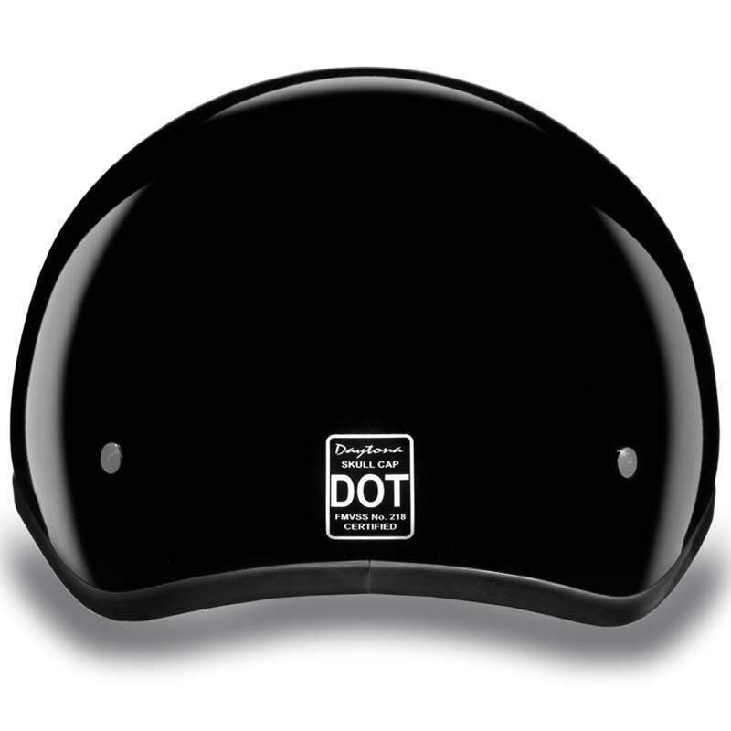 DOT Motorcycle Helmet - Children's - Skull Cap - Shorty - CD1-A-DH - Image 2