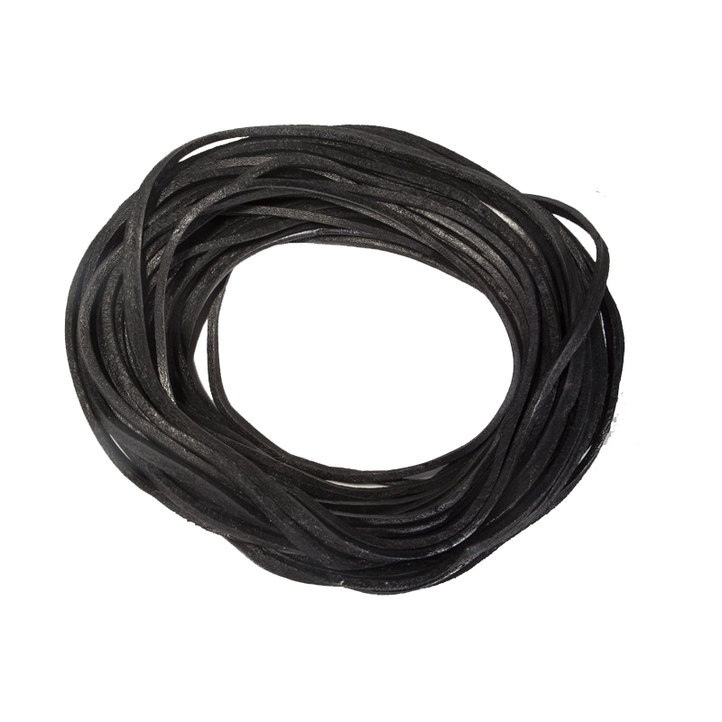 Leather Lacing - Black - 50 Feet - Accessories - CE50-GRL