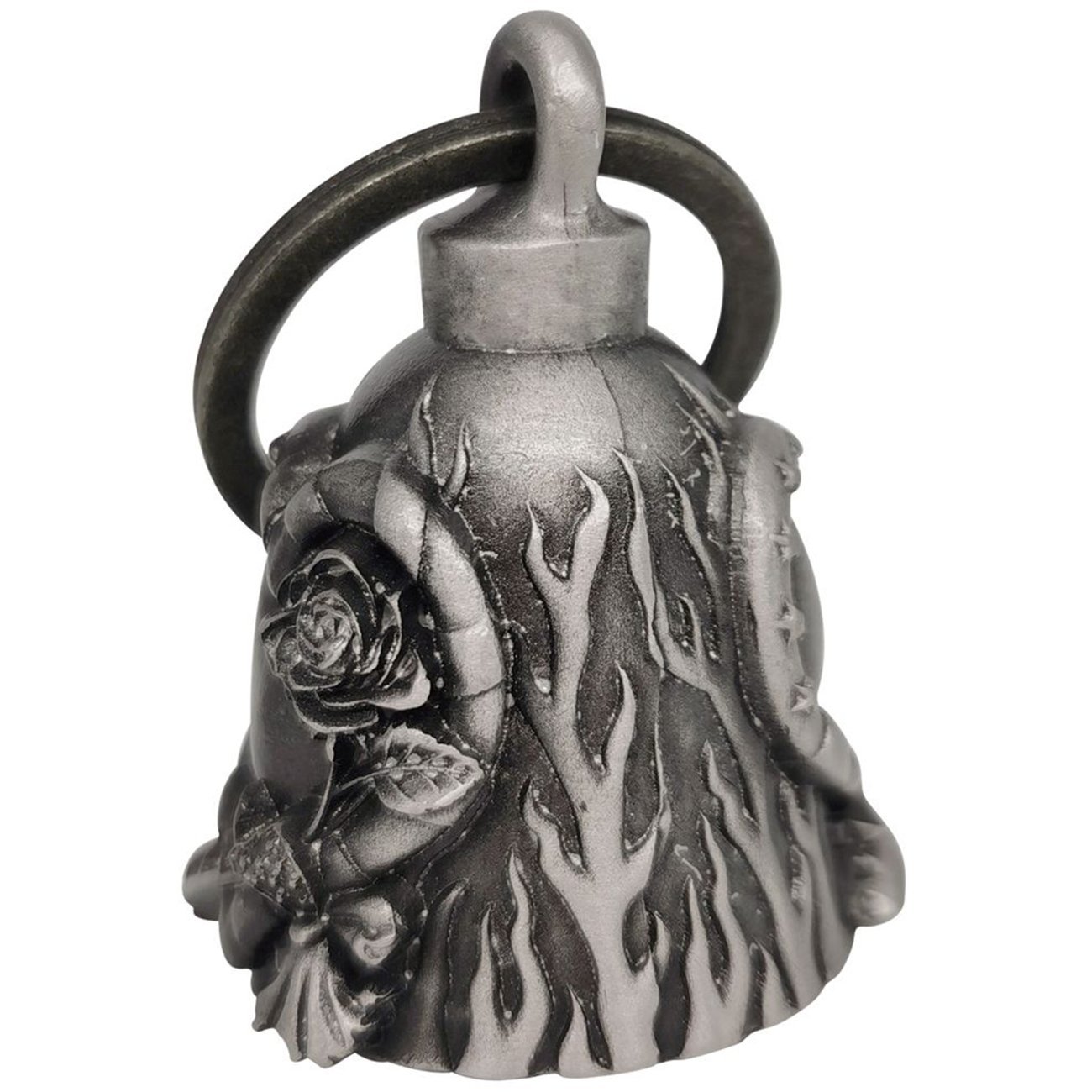 Motorcycle Ride Bell - 3D - Heart With Rose - Spirit Bell - Gremlin - DBL12-L-DL - Image 2