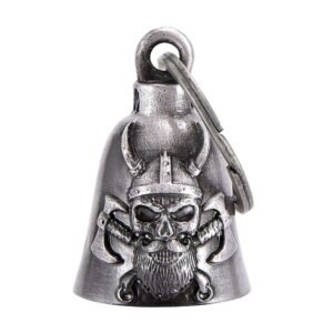 Motorcycle Ride Bell - 3D - Viking Helmet - Skull - Spirit Bell - Gremlin - DBL74-L-DL