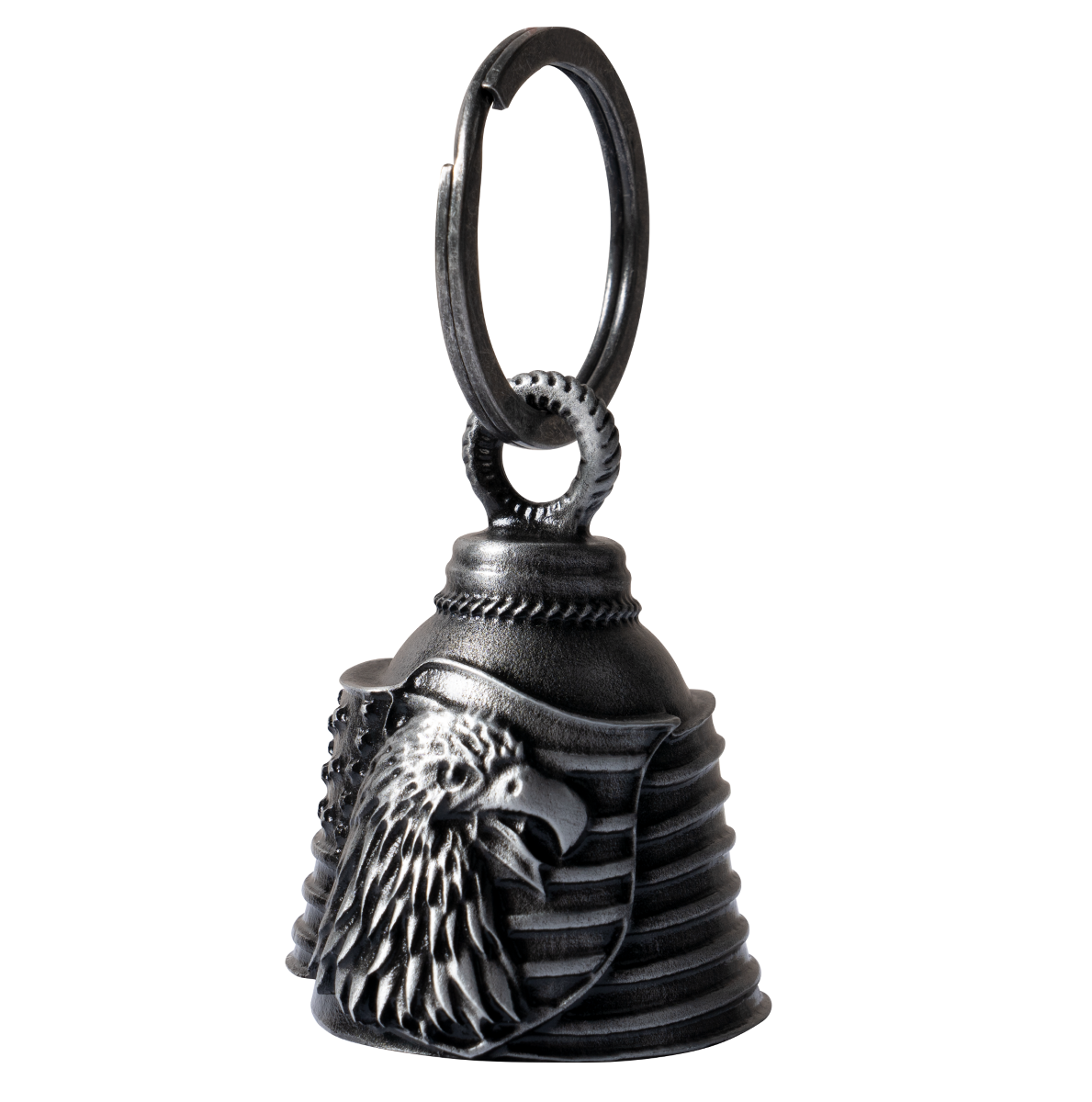 Motorcycle Ride Bell - 3D - Eagle - USA Flag - Spirit Bell - Gremlin - DBL89-11-DL - Image 2