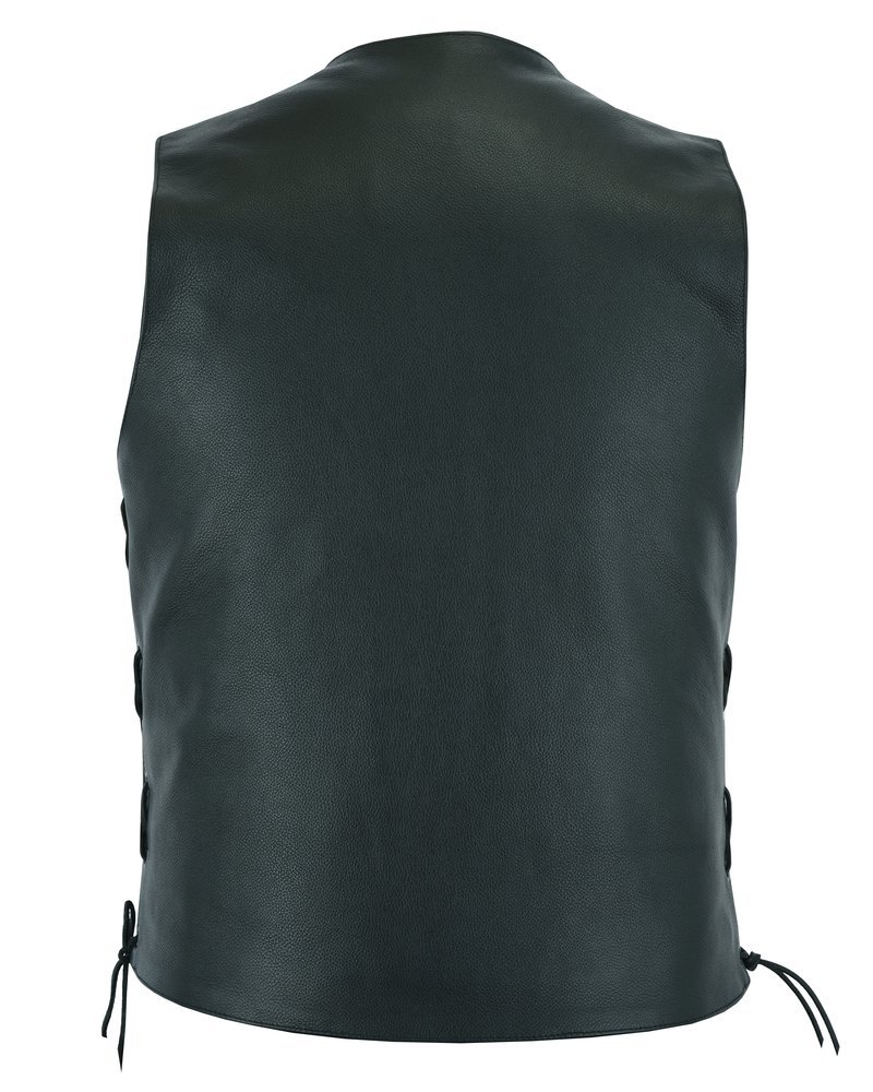 Leather Motorcycle Vest - Men's - 10 Pockets - Utility - Up To 8XL - Line Ranger - RC100-RC - Image 19