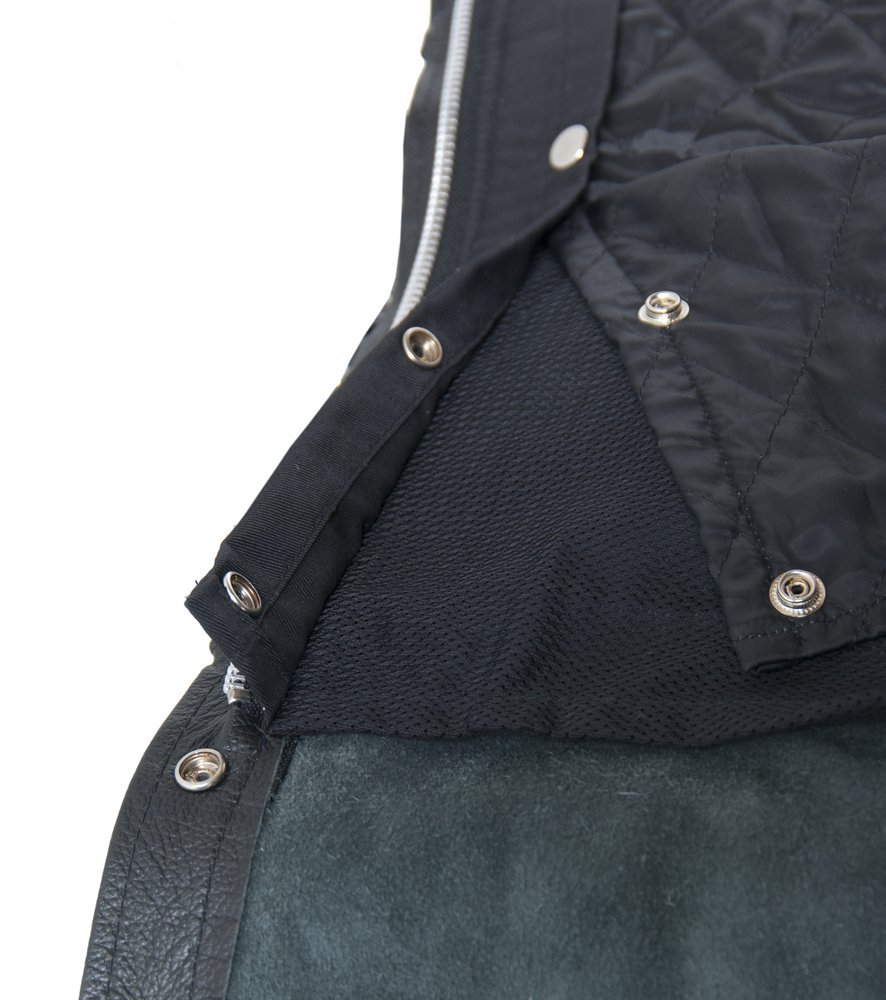 Leather Chaps - Deep Pocket - Unisex - Big - Up To 5XL - DS405-DS - Image 3