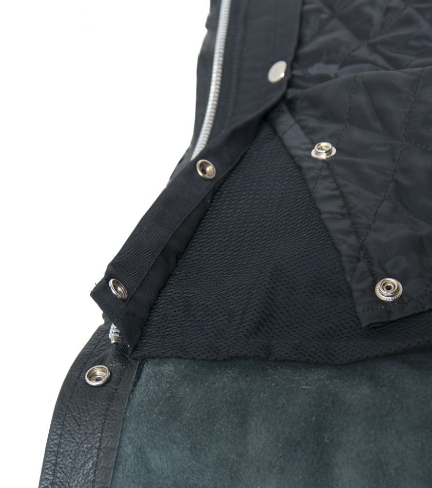 Leather Chaps - Deep Pocket- Unisex - Big - Up To 8XL - DS476-DS - Image 3