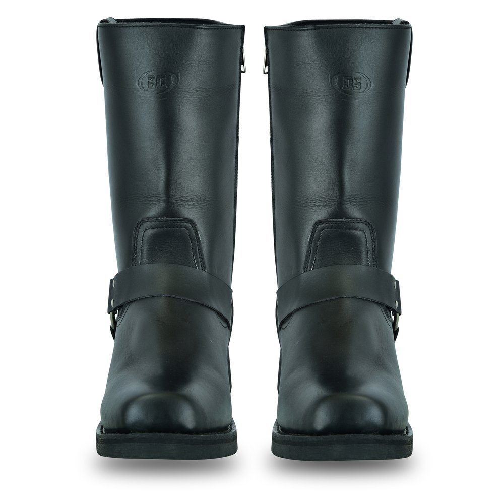 Leather Motorcycle Boots- Men's - Waterproof - Harness - DS9739-DS - Image 6