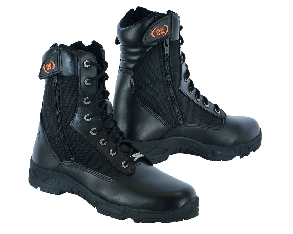 Men's Black 9 Inch Tactical Boots - Medium Width - DS9782-DS - Image 7