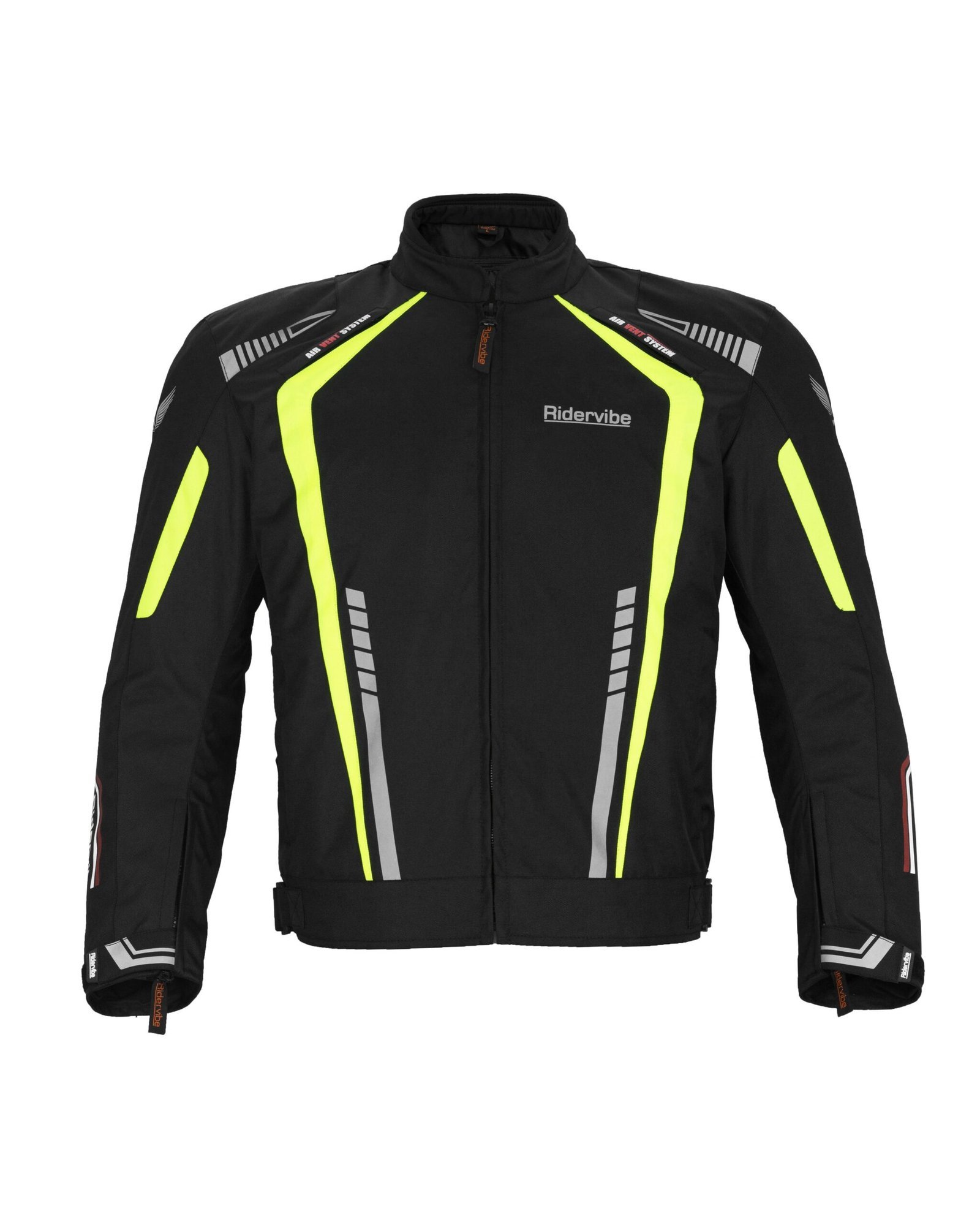 Motorcycle Jacket - Men's - Racer - Nylon Mesh - FS-SP1301-NEON-DL - Image 5