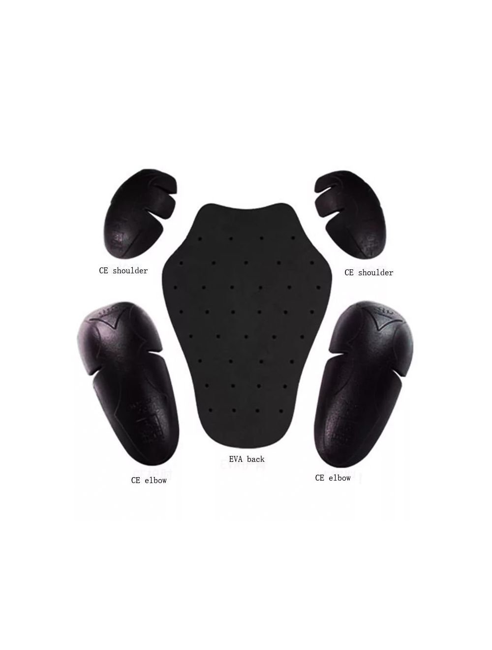 Motorcycle Jacket - Men's - Racer - Nylon Mesh - FS-SP1301-NEON-DL - Image 4