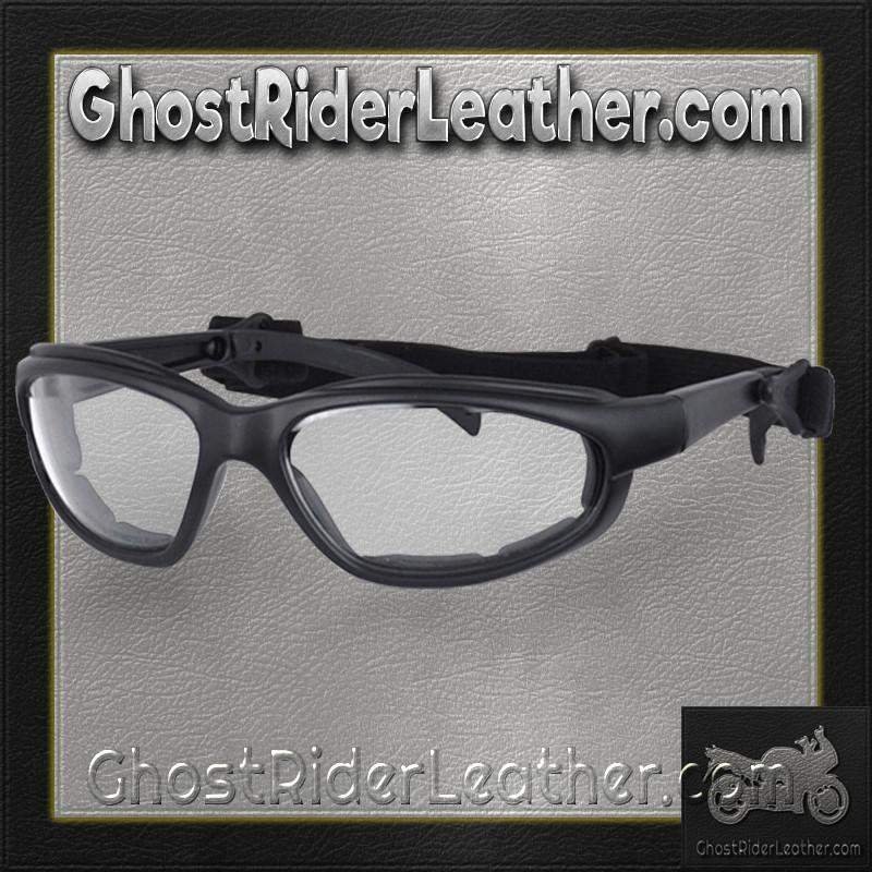 Daytona Goggles in Choice of Clear or Smoke or Yellow Lens - SKU G-C-S-Y-DH - Image 2