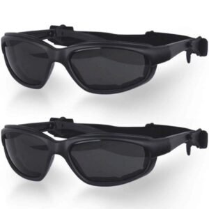 His and Hers Daytona Goggles With Smoke Lens - G-S-HH-DH