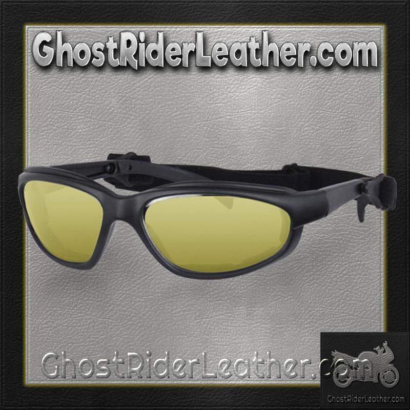 Daytona Goggles in Choice of Clear or Smoke or Yellow Lens - SKU G-C-S-Y-DH - Image 4