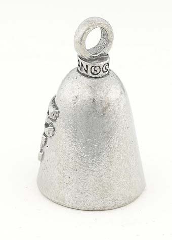 Love Life - Pewter - Motorcycle Guardian Bell® - Made In USA - SKU GB-LOVE-LIFE-DS - Image 2