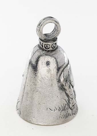 Rhino - Pewter - Motorcycle Guardian Bell® - Made In USA - SKU GB-RHINO-DS - Image 2