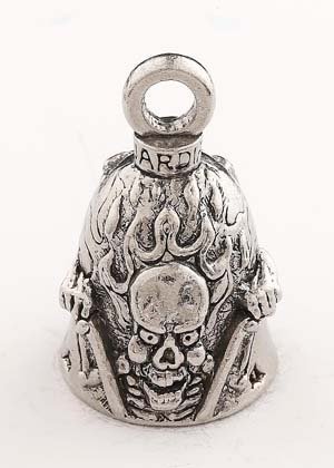 Motorcycle Guardian Bell® - Made In USA - Ride It Like You Stole It - Pewter - GB-RIDE-IT-LIKE-DS