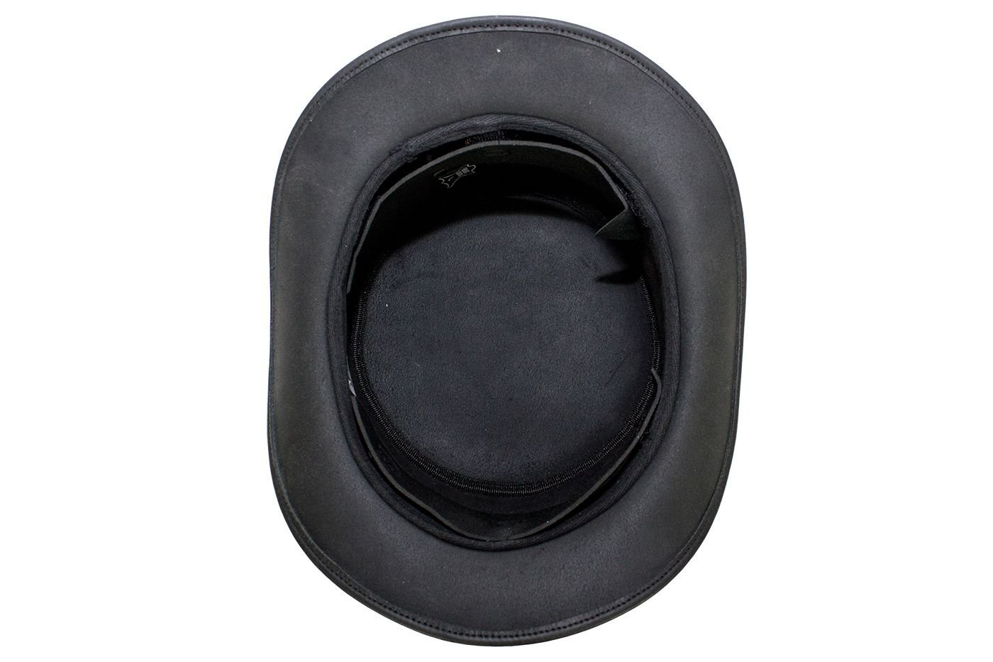 Deadman Top Hat - Men's - Black Leather - HAT1-11-DL - Image 6