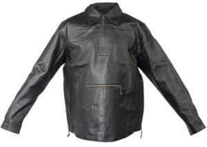 Leather Shirt - Men's - Pullover - Zipper Sides - MJ770-DL