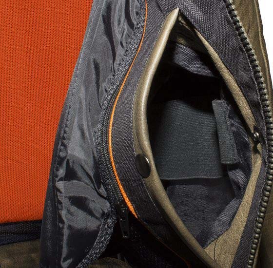 Leather Motorcycle Jacket - Men's - Concealed Carry Pockets - Distressed Brown - MJ796-12-DL - Image 3