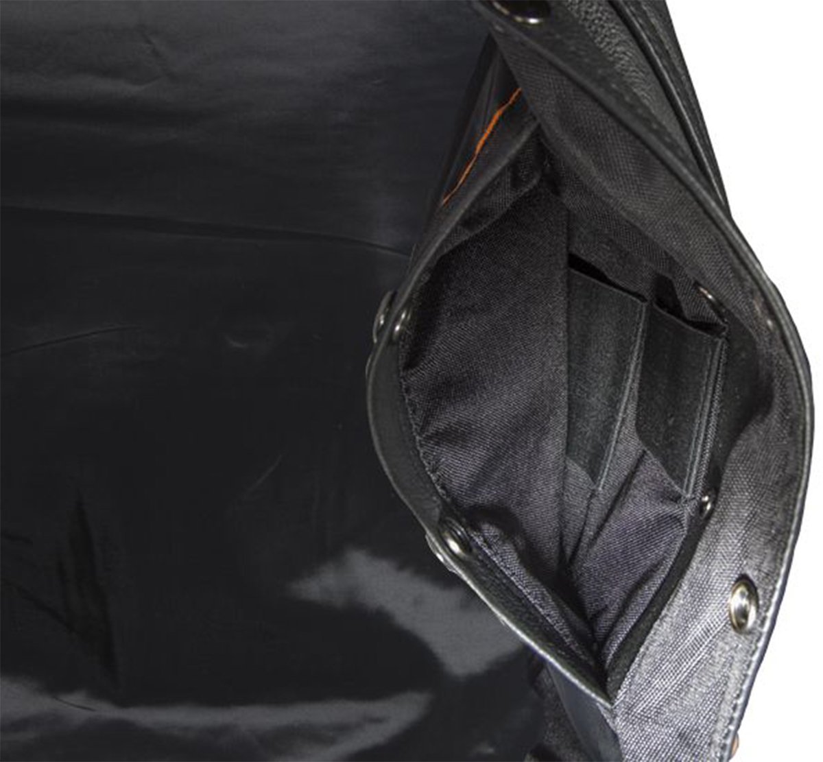 Leather Motorcycle Vest - Men's - Club Style - Gun Pockets - Up To Size 64 - MV8014-11-DL - Image 17
