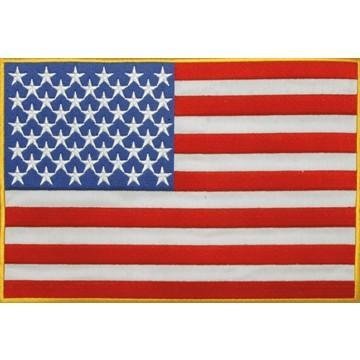 American Flag - USA Flag - Vest or Jacket Patch - PAT-B102-DL
