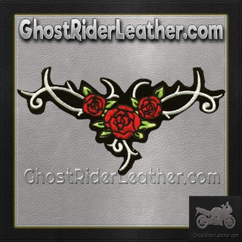 Vest Patch - Women's - Ladies Red Roses - PAT-C218-DL - Image 2