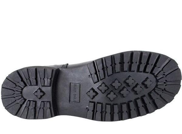 Motorcycle Boots - Men's - Lace Up Front With Tassles - Wide Width - S14-EEE-DL - Image 2