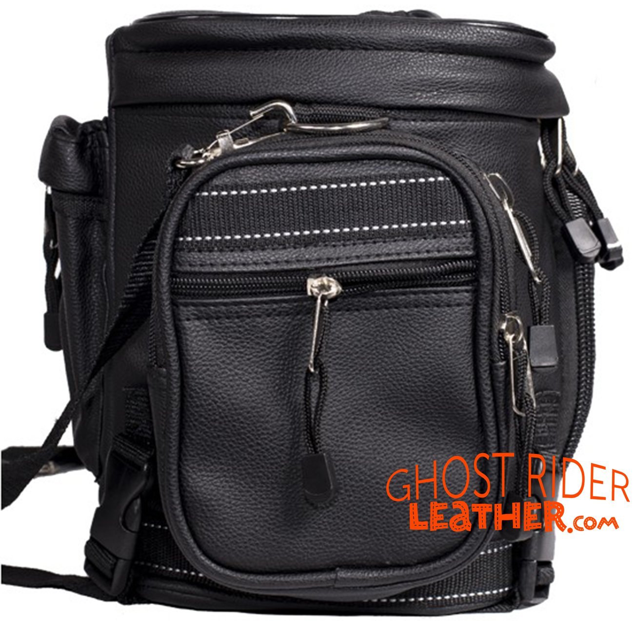 Sissy Bar Bag - Motorcycle - Trunk Bag - Storage Gear - SB13-DL - Image 2