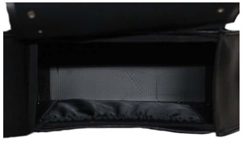 Saddlebags - PVC - Slanted - Studs - Motorcycle Luggage - SD4055-PV-DL - Image 2