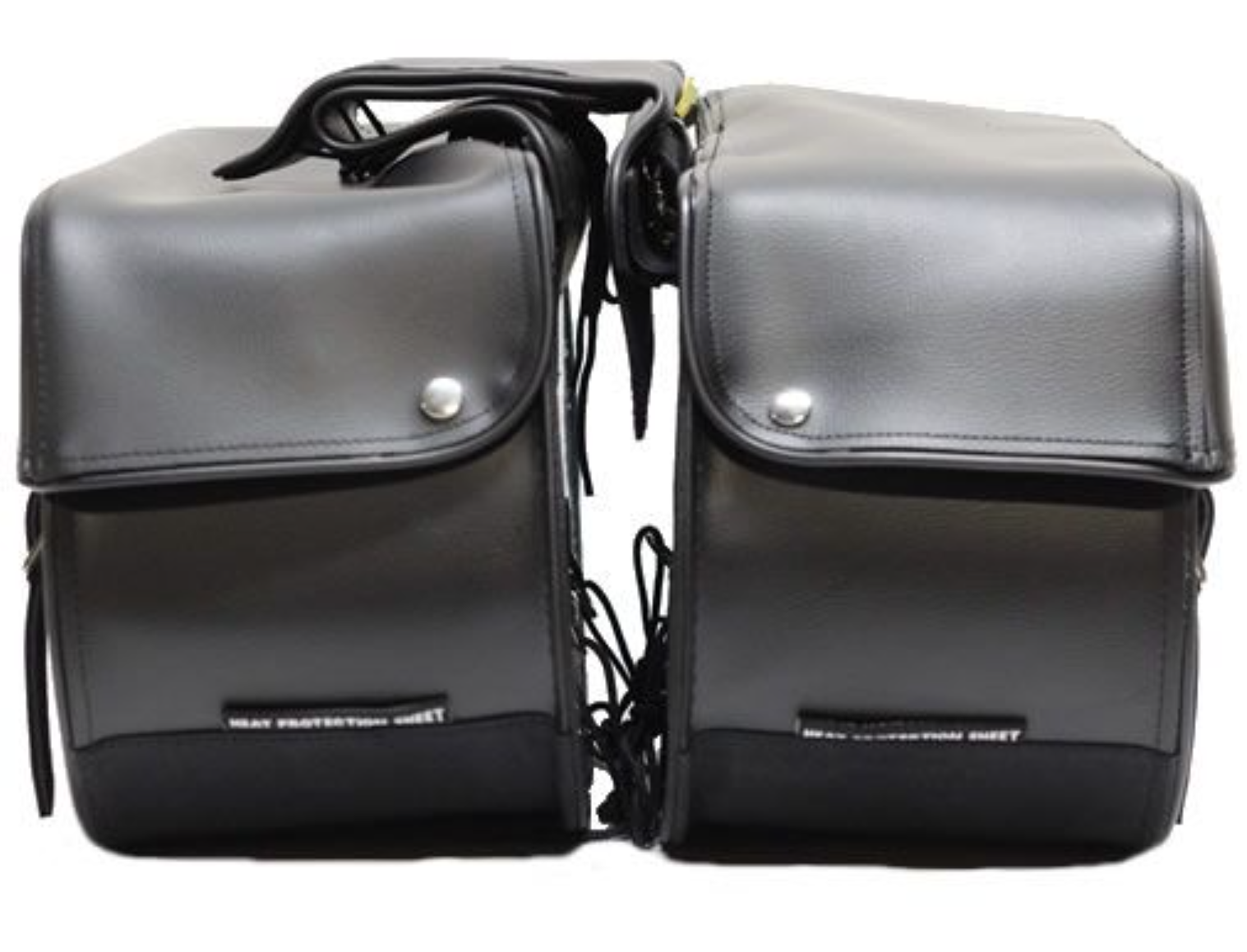 Saddlebags - PVC - Motorcycle Luggage - Large - SD4068-NS-PV-DL - Image 2