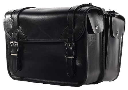 Saddlebags - PVC - Zip Off - Motorcycle Storage - SD4072-PV-DL