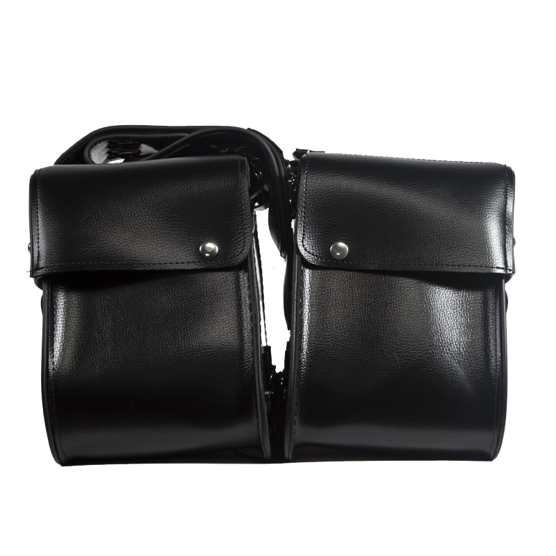 Saddlebags - PVC - Studs - Motorcycle Luggage - SD4079-STUD-PV-DL - Image 3