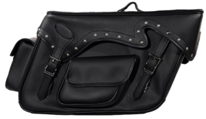 Saddlebags - Studs - Throwover - Pockets - Motorcycle - SD4085-PV-DL