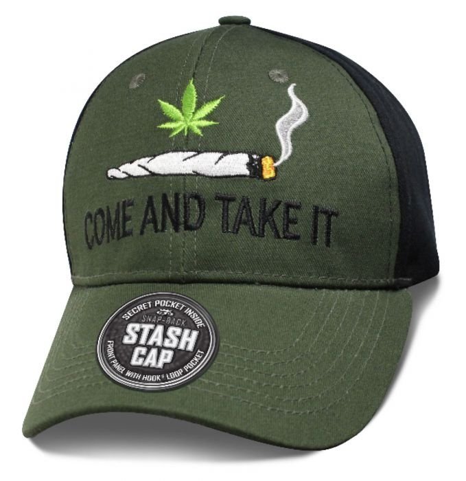 Come And Take It - Stash Cap - Baseball Cap - SKU SHCOMH-DS