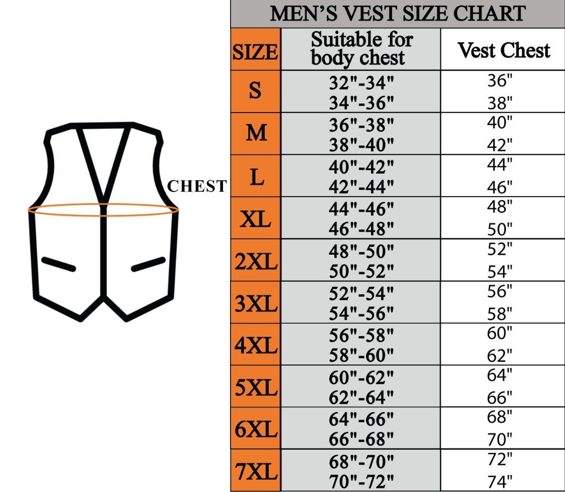 Denim Motorcycle Vest - Men's - Red Stitching - MV97320-ZIP-RTRL-BD-DL - Image 4