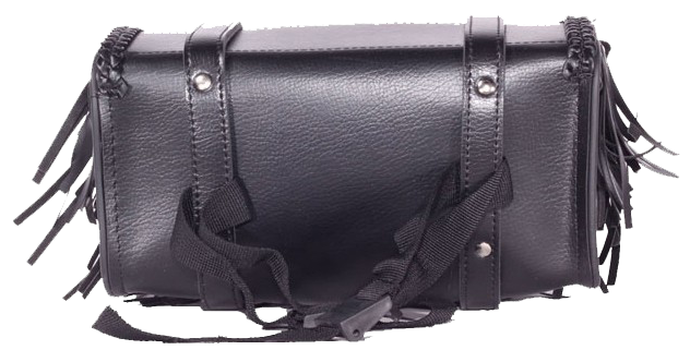 Motorcycle Tool Bag - PVC - Fringe - Fork Bag - 10 Inches - TB3000-12-DL - Image 3