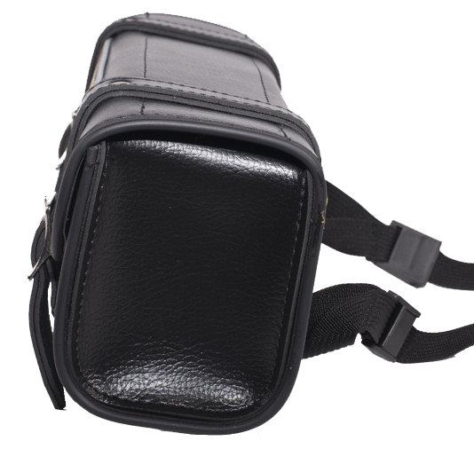 Motorcycle Tool Bag - PVC - Black and Brown - Fork Bag - 12 Inch - TB3041-10-DL - Image 2