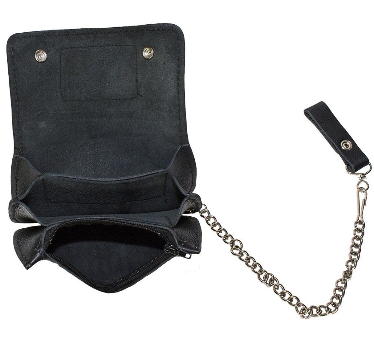 Live To Ride - Leather Motorcycle Chain Wallet - WALLET2-DL - Image 3