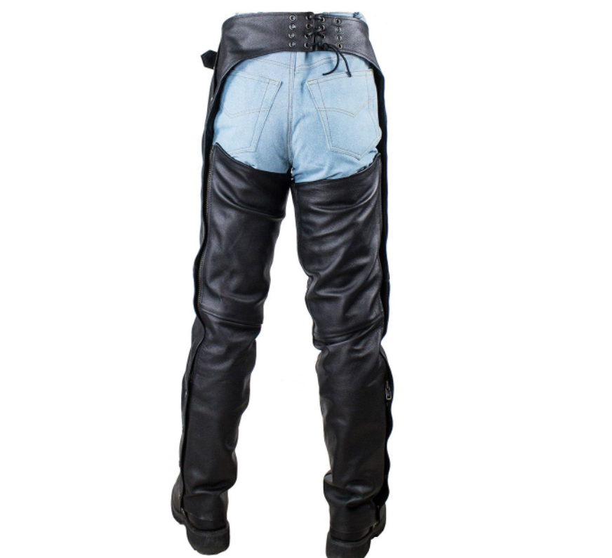 Leather Chaps - Men's or Women's - Heavy Duty - C2334-04-DL - Image 6